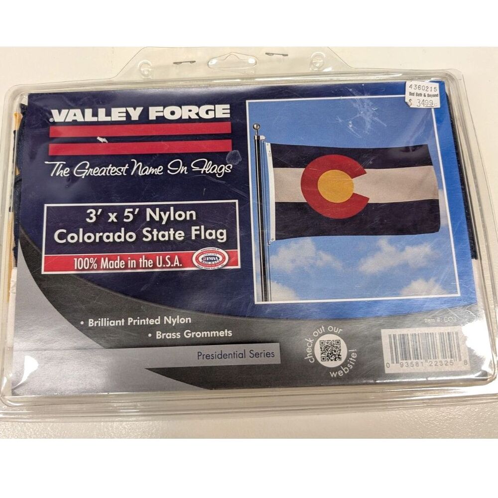 Colorado Flag, 3x5 NEW